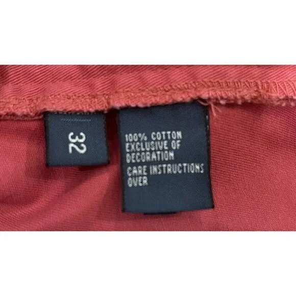 Polo Ralph Lauren Mens Prospect Shorts Size 32 Pink 100% Cotton (B4) - Picture 5 of 6